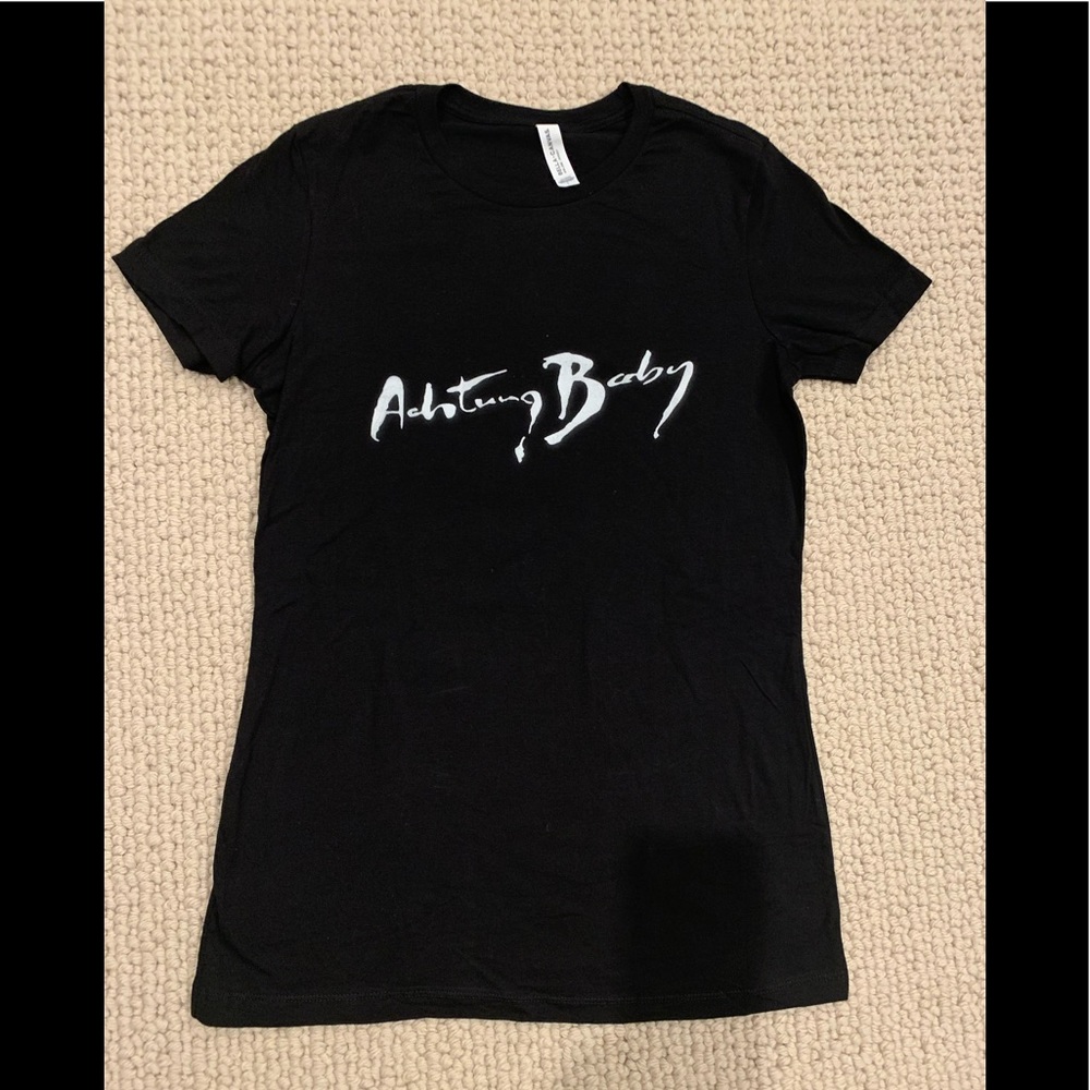 Woman’s U2 Achtung Baby T- Shirt - size L (runs small though)